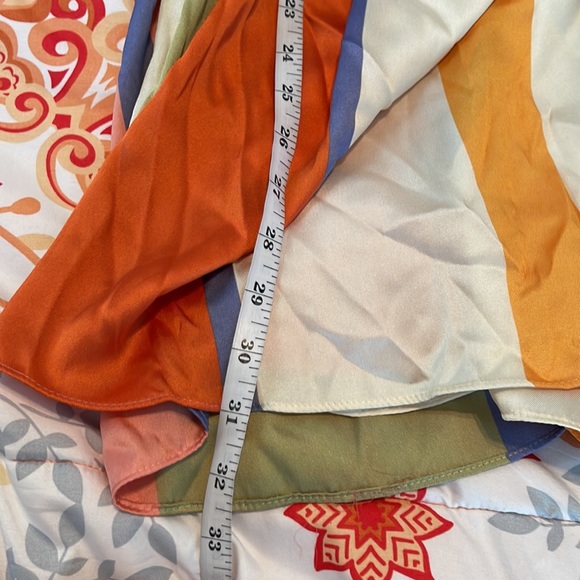 Zara printed tie front romper size large - Picture 8 of 10